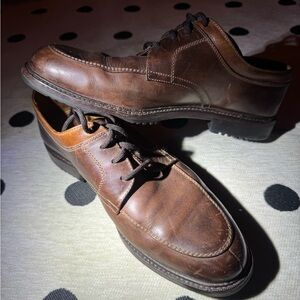 Cole Haan Dark Brown Leather Oxfords